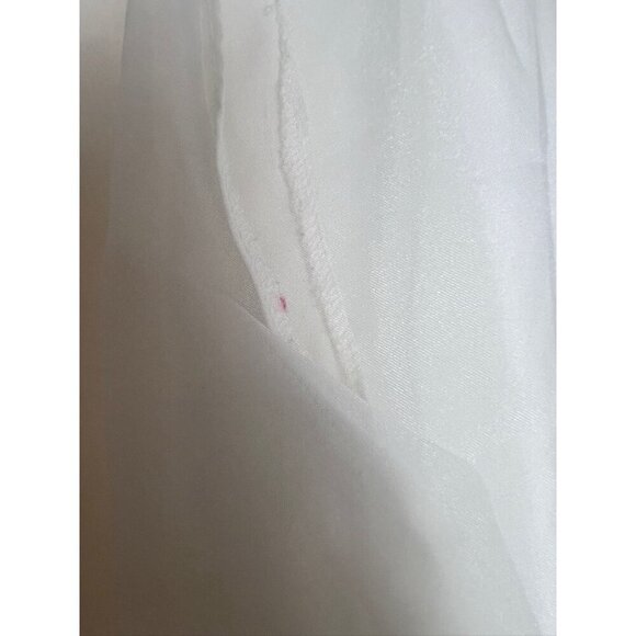 Vintage Michael Marcella 1980's Cocktail Party Shirt White Size 14 - Picture 9 of 10